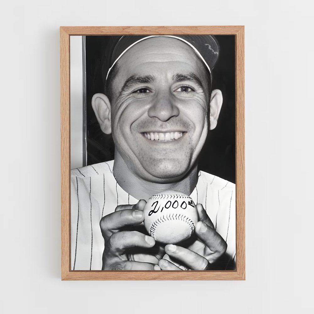 Poster Le Lanceur Charmant – affiche Baseball (vue 4)